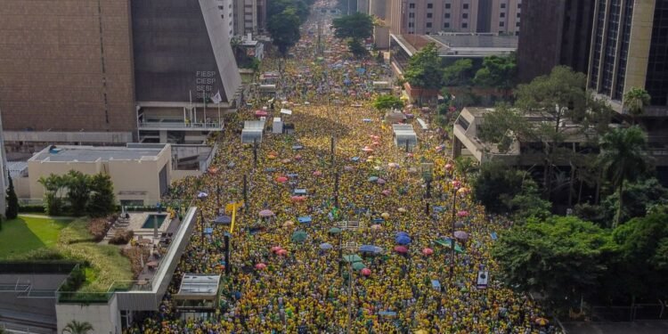 Manifesta O Pr Bolsonaro Re Ne Mil Na Paulista Entrelinhas Goi S